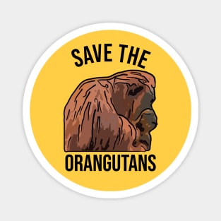 Save the Orangutans Magnet